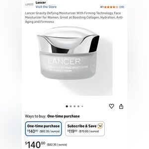 Lancer Gravity Defying Moisturizer w/ Firming Technology